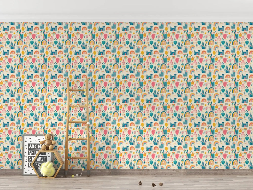 Whimsical Kingdom of Dreams Wallpaper