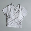 Tennis sports suit for women in summer slim slim yoga quick-drying breathable clothes outdoor badminton fitness exercise clothes