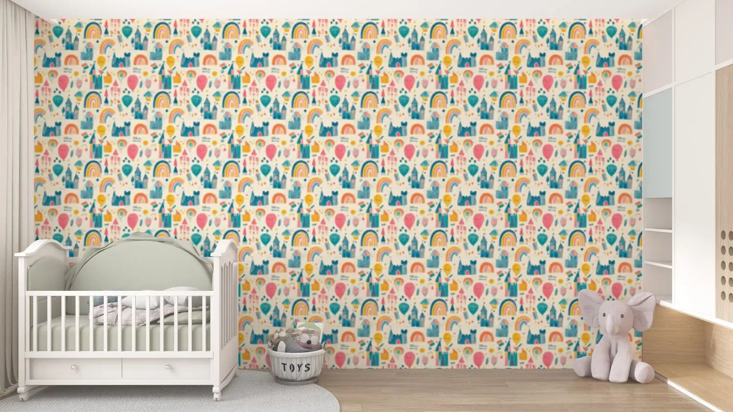 Whimsical Kingdom of Dreams Wallpaper
