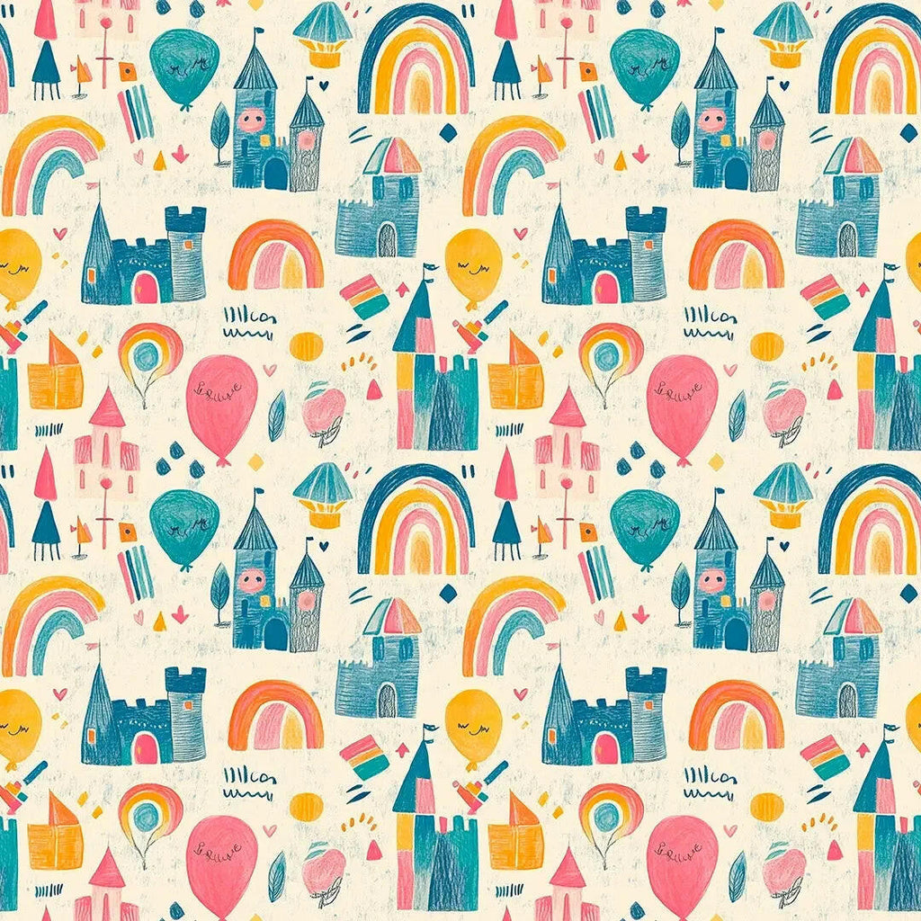 Whimsical Kingdom of Dreams Wallpaper